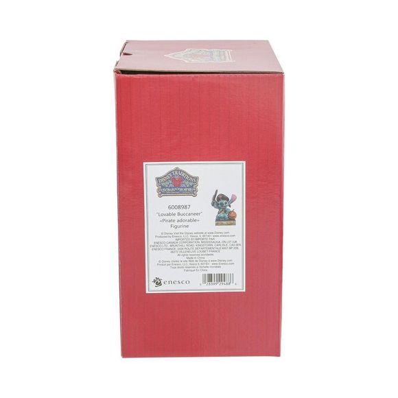 Disney Traditions Stitch Lovable Buccaneer Figurine - Picture 4 of 6